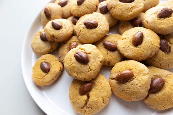 Tradicional Galleta China de Almendra / Receta e Historia.