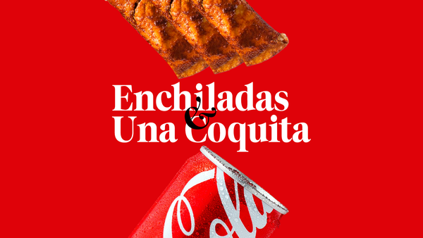 Enchiladas & Una Coquita - Receta de casa.